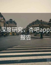 杏吧app深度研究，杏吧app深度研究报告