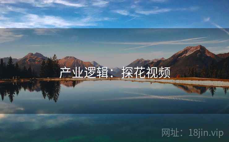 产业逻辑：探花视频