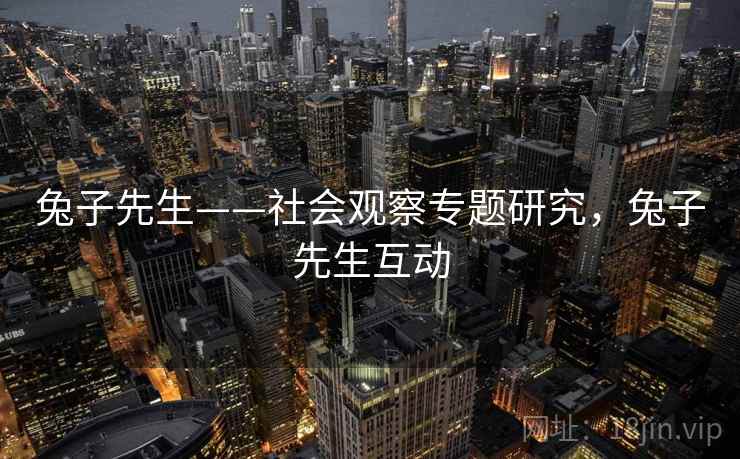兔子先生——社会观察专题研究，兔子先生互动