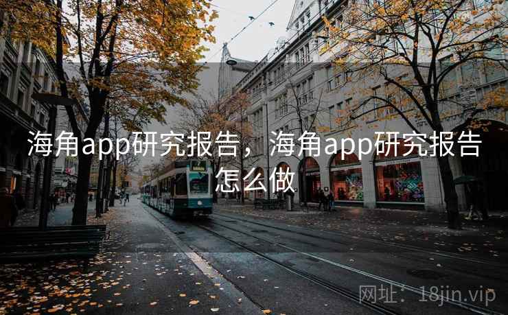 海角app研究报告，海角app研究报告怎么做
